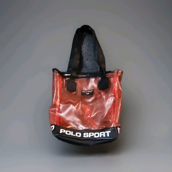 Polo Ralph Lauren Handbags - Polo by Ralph Lauren Red and Black Men's Bag